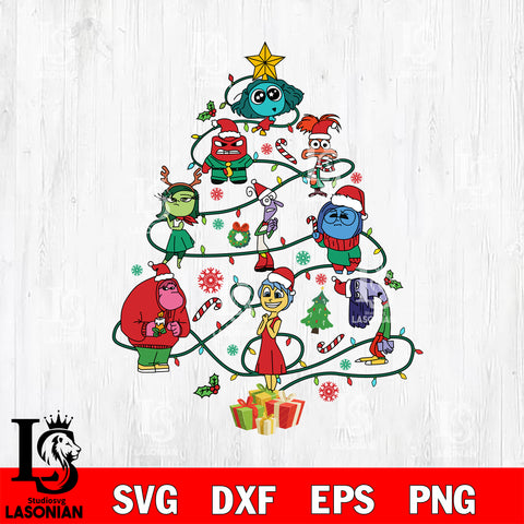 Disney Inside Out 2 Friends Svg Eps Dxf Png File,Christmas Svg Files,Digital Download ,Instant Download