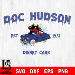 Doc Hudson est 1951 Disney car SVG DXF EPS PNG FILE,Halloween File Cut,Disney Digital Download,Instant Download, Silhouette