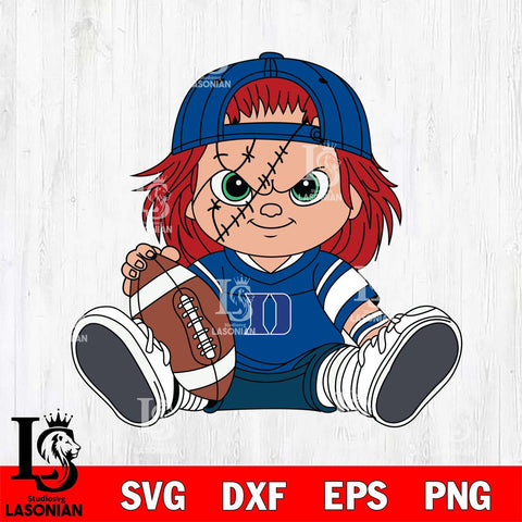 Duke Blue Devils Chucky Horror 11 Svg Eps Dxf Png File, NCAA svg, Digital Download, Instant Download