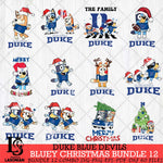 Duke Blue Devils Disney NCAA Sport Bundle SVG PNG Svg Eps Dxf Png File, Digital Download