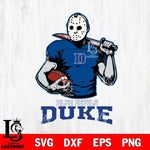 Duke Blue Devils Jason Voorhees 9 Svg Eps Dxf Png File, Digital Download