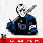Duke Blue Devils Jason Voorhees Horror 7 Svg Eps Dxf Png File, NCAA svg, Digital Download, Instant Download