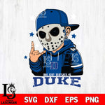Duke Blue Devils Jason Voorhees Horror 9 Svg Eps Dxf Png File, NCAA svg, Digital Download, Instant Download