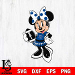 Duke Blue Devils Minnie Mouse Svg Eps Dxf Png File, NCAA svg, Digital Download, Instant Download