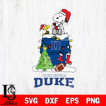 Duke Blue Devils Snoopy Sport 11 Svg Eps Dxf Png File, Digital Download