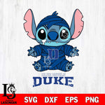 Duke Blue Devils Stitch Mummy Svg Eps Dxf Png File, NCAA svg, Digital Download, Instant Download