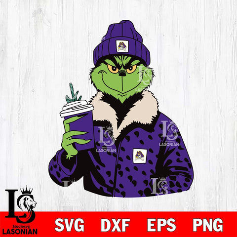 East Carolina Pirates Boujee Grinch 12 Svg Eps Dxf Png File, Digital Download, Instant Download
