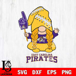 East Carolina Pirates Gnomes Fan Svg Eps Dxf Png File, Digital Download, Instant Download