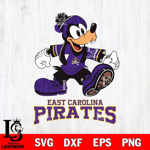 East Carolina Pirates Goofy Cool Sport SVG DXF EPS PNG FILE,NCAA svg ,Football Digital Download,Instant Download, Silhouette