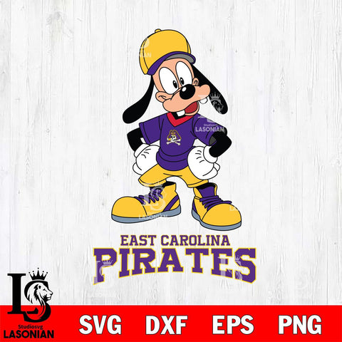 East Carolina Pirates Goofy Sport SVG DXF EPS PNG FILE,NCAA svg ,Football Digital Download,Instant Download, Silhouette