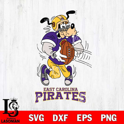 East Carolina Pirates Goofy Sport Football SVG DXF EPS PNG FILE,NCAA svg ,Football Digital Download,Instant Download, Silhouette