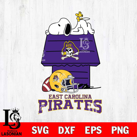 East Carolina Pirates Snoopy Chill Football SVG DXF EPS PNG FILE,Snoopy File Cut, NCAA Digital Download,Instant Download,Christmas Silhouette