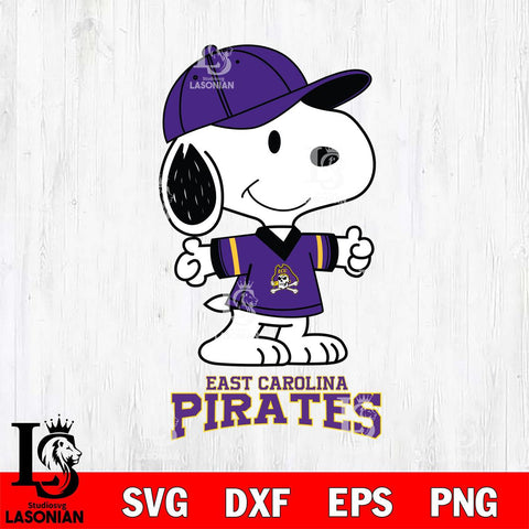 East Carolina Pirates Snoopy football SVG DXF EPS PNG FILE,Snoopy File Cut, NCAA Digital Download,Instant Download,Christmas Silhouette