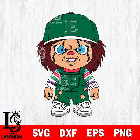 Eastern Michigan Eagles Chucky Football Horror Halloween Svg Eps Dxf Png File, NCAA svg, Digital Download, Instant Download