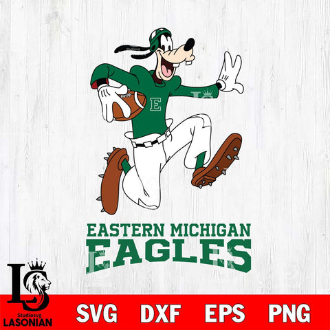Eastern Michigan Eagles Goofy rugby Sport SVG DXF EPS PNG FILE,NCAA svg ,Football Digital Download,Instant Download, Silhouette