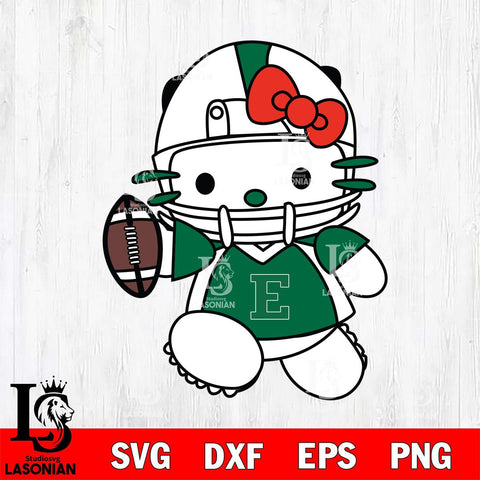 Eastern Michigan Eagles Hello Kitty sport 11 Svg Eps Dxf Png File, NCAA svg, Digital Download, Instant Download