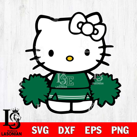 Eastern Michigan Eagles Hello Kitty sport 3 Svg Eps Dxf Png File, NCAA svg, Digital Download, Instant Download