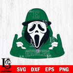 Eastern Michigan Eagles Horror Character Ghostface Sport Svg Eps Dxf Png File, NCAA svg, Digital Download, Instant Download