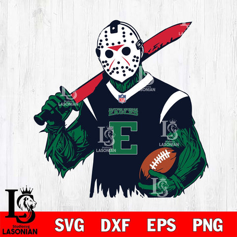 Eastern Michigan Eagles Jason Voorhees Horror 11 Svg Eps Dxf Png File, NCAA svg, Digital Download, Instant Download