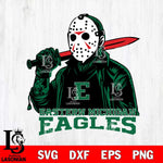 Eastern Michigan Eagles Jason Voorhees Horror 12 Svg Eps Dxf Png File, NCAA svg, Digital Download, Instant Download