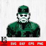 Eastern Michigan Eagles Michael Myers Horror Halloween Svg Eps Dxf Png File, NCAA svg, Digital Download, Instant Download