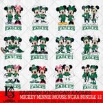 Eastern Michigan Eagles Mickey Minnie Mouse NCAA Bundle 12 Svg Eps Dxf Png File, Bundle NCAA svg , File Cut , Digital Download , Instant Download, Cut Svg Files