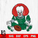 Eastern Michigan Eagles Pennywise Horror Sport 6 Svg Eps Dxf Png File, Digital Download