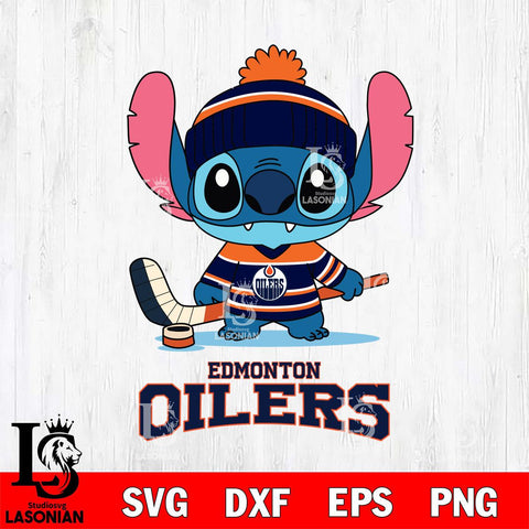 Edmonton Oilers Stitch Sport NHL Hockey SVG DXF EPS PNG FILE,NHL File Cut,Disney Digital Download,Instant Download, Silhouette