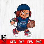 Florida Atlantic Owls Chucky Horror 10 Svg Eps Dxf Png File, NCAA svg, Digital Download, Instant Download