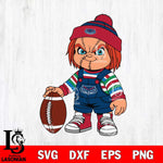 Florida Atlantic Owls Chucky Horror 6 Svg Eps Dxf Png File, NCAA svg, Digital Download, Instant Download