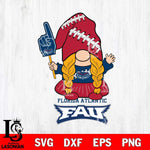 Florida Atlantic Owls Gnomes Fan Svg Eps Dxf Png File, Digital Download, Instant Download