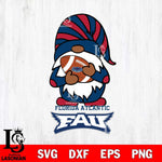 Florida Atlantic Owls Gnomes Football Svg Eps Dxf Png File, Digital Download, Instant Download