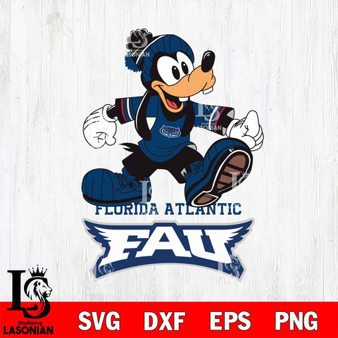 Florida Atlantic Owls Goofy Cool Sport SVG DXF EPS PNG FILE,NCAA svg ,Football Digital Download,Instant Download, Silhouette