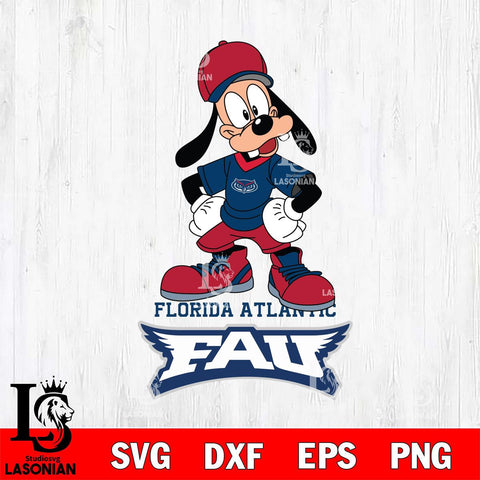 Florida Atlantic Owls Goofy Sport SVG DXF EPS PNG FILE,NCAA svg ,Football Digital Download,Instant Download, Silhouette