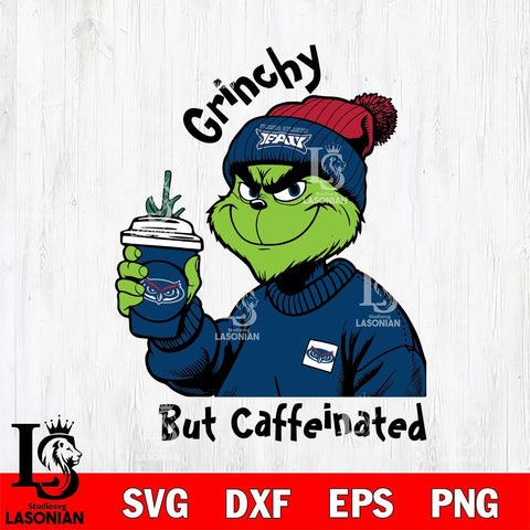 Florida Atlantic Owls Grinchy But Caffeinated Svg Eps Dxf Png File, Digital Download, Instant Download