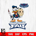 Florida Atlantic Owls Jason Voorhees 12 Svg Eps Dxf Png File, Digital Download