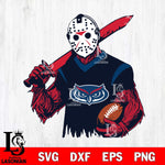 Florida Atlantic Owls Jason Voorhees Horror Halloween 2 Svg Eps Dxf Png File, NCAA svg, Digital Download, Instant Download