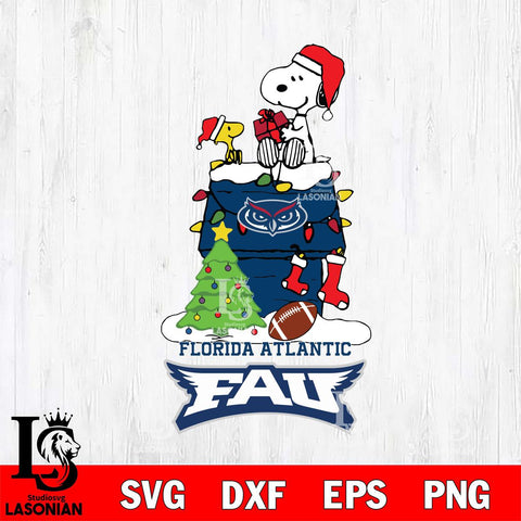 Florida Atlantic Owls Snoopy Sport 11 Svg Eps Dxf Png File, Digital Download