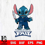 Florida Atlantic Owls Stitch Horror 2 Svg Eps Dxf Png File, NCAA svg, Digital Download, Instant Download
