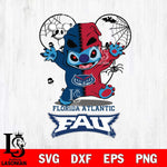 Florida Atlantic Owls Stitch Horror Halloween 2 Svg Eps Dxf Png File, Digital Download, Instant Download