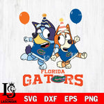 Florida Gators Bluey & Bingo 2 Svg Eps Dxf Png File, NCAA svg, Digital Download, Instant Download