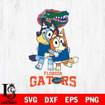 Florida Gators Bluey & Bingo 3 Svg Eps Dxf Png File, NCAA svg, Digital Download, Instant Download
