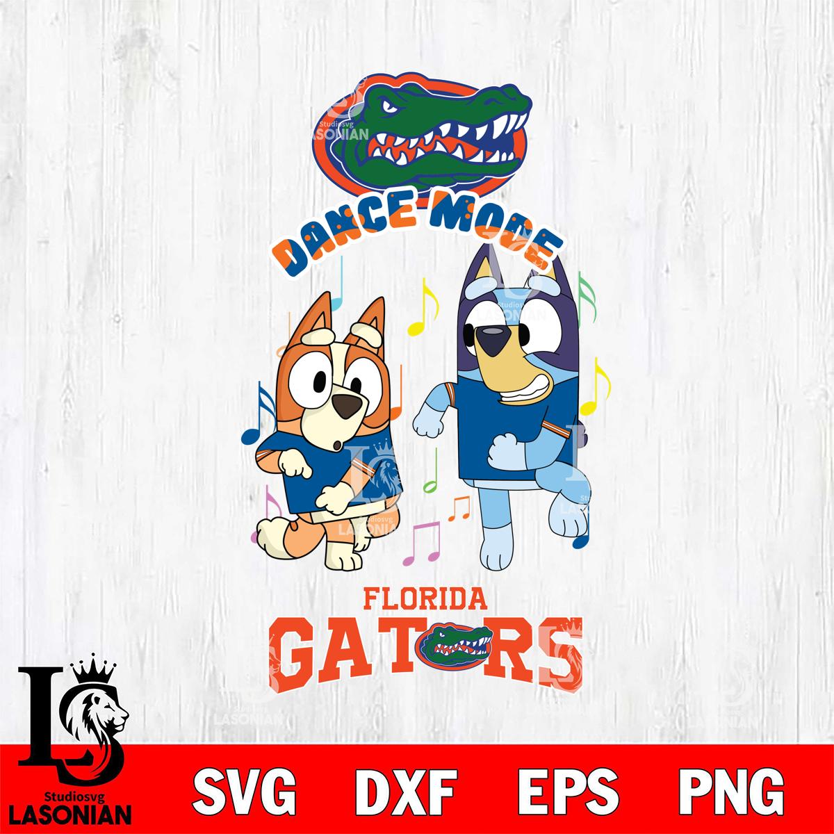Florida Gators Bluey Bingo Dance Mode – lasoniansvg