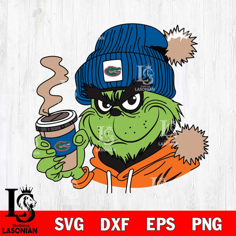 Florida Gators Boujee Grinch 4 Svg Eps Dxf Png File, Digital Download, Instant Download