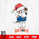 Florida Gators Christmas Bluey Jack Sport Cut Files,Bluey Cricut,Christmas Svg , Bluey svg , Digital Download, dxf eps png pdf file