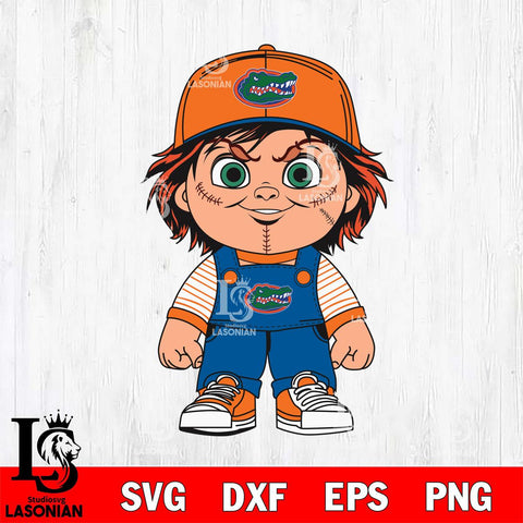 Florida Gators Chucky Horror Svg Eps Dxf Png File, NCAA svg, Digital Download, Instant Download