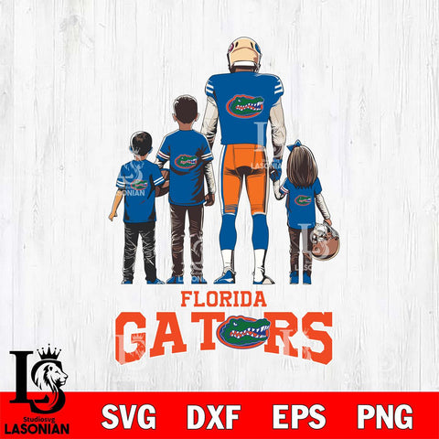 Florida Gators Father Football SVG DXF EPS PNG FILE,NCAA SVG, Father day Digital Download,Instant Download, Silhouette