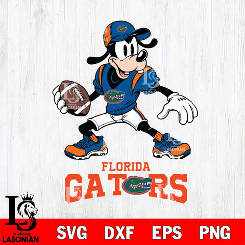 Florida Gators Goofy Disney, Svg Eps Dxf Png File, Digital Download