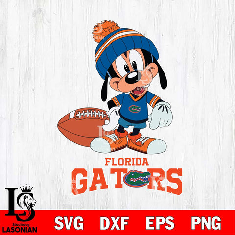Florida Gators Goofy Football SVG DXF EPS PNG FILE,NCAA svg ,Football Digital Download,Instant Download, Silhouette