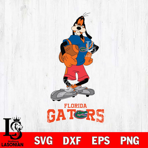 Florida Gators Goofy Player SVG DXF EPS PNG FILE,NCAA svg ,Football Digital Download,Instant Download, Silhouette